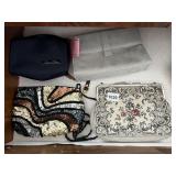 OSCAR DE LA RENTA RIBBED CLUTCH, JOSEPH HORNE CO.