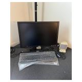DELL E207WFPC MONITOR, DELL KEYBOARD NIP, GENERIC