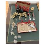 LENOX LEAD CRYSTAL ORNAMENT, ASSORTED CHRISTMAS