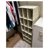 MODULAR FABRIC-COVERED STORAGE UNIT, FLORAL
