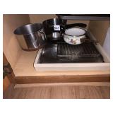 DECORATIVE CUTTING BOARD, CHEF & CAT DESIGN,