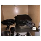 ANOLON NON-STICK FRYING PANS W/ ASSORTED BAKING