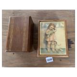 REUGE SWISS MUSICAL MOVEMENT BOX W/ AIDA, THE