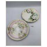 ROYAL RUDOLSTADT & M.Z. AUSTRIA PORCELAIN PLATES