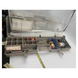 SHAKESPEARE EXCURSION FISHING TACKLE BOX W/ REEL,