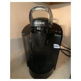 KEURIG SINGLE-SERVE COFFEE MAKER, BLACK.