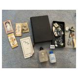 THE HOLY BIBLE, ROSARIES, CRUCIFIXES, RELIGIOUS