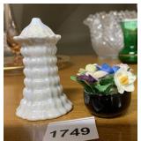 COALPORT BONE CHINA FLORAL ARRANGEMENT FIGURINE,