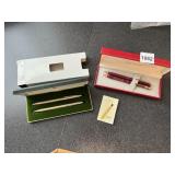 CROSS 10KT GOLD FILLED BALL PEN & PENCIL SET,