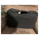 BLACK SOFT-SIDED CARRYING CASE W/ ZIPPER CLOSURE,