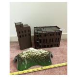 BECHAUD BREWING MODEL TRAIN BUILDINGS, BRICK