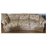 FRANKLIN FURNITURE COMPANY SOFA, FLORAL
