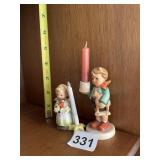 GOEBEL M.I. HUMMEL FIGURINES, BOY & GIRL W/