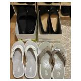 EASY SPIRIT E360 BLACK SLIP-ON SHOES, NATURALIZER