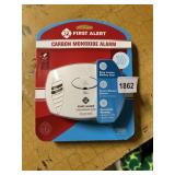 FIRST ALERT CARBON MONOXIDE ALARM, NIB, 9V