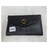 PEGGY SAGE VTG MANICURE TRAVEL KIT, BLACK