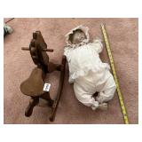LEE MIDDLETON 'FIRST MOMENTS' BABY DOLL, 1987, W/