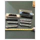 ATLAS N SCALE TRAIN ENGINES, SANTA FE, PENN