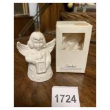 GOEBEL PORCELAIN ANGEL BELL FIGURINE, 1990, W.