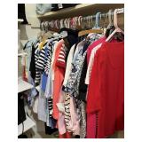 ASSORTED WOMEN'S APPAREL, MIXED LOT OF SHIRTS,