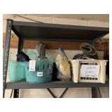 ASSORTED PLASTIC BASKETS W/ UMBRELLAS, WARM