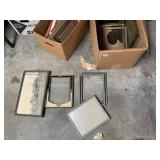 ASSORTED PICTURE FRAMES, WOOD AND METAL