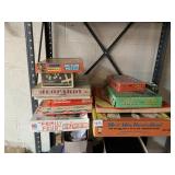 ASSORTED BOARD GAMES AND PUZZLES, INCLUDES