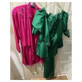 I.B. DIFFUSION 1990S PINK SILK EMBROIDERED JACKET