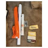 CLEARPRINT DRAFTING VELLUM ROLLS, HOG RING SET W/
