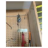 ASSORTED PADLOCKS W/ KEYS, RED BOTTLE OPENER.