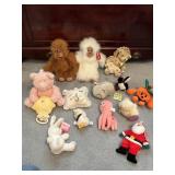 ASSORTED PLUSH TOYS, INCL TY BEANIE BABIES,