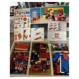 LEGO BUILDING SET 190, LOOSE BRICKS, INSTRUCTION