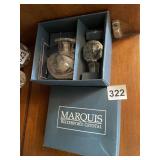 MARQUIS BY WATERFORD CRYSTAL PERFUME BOTTLE,