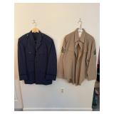 CREIGHTON USMC APPROVED UNIFORM JACKET W/ RANK