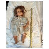 VINTAGE COMPOSITION DOLL, MADE IN USA, PAT NO
