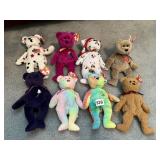 TY BEANIE BABIES PLUSH TOYS, ASSORTED DESIGNS,