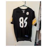 REEBOK NFL PITTSBURGH STEELERS JERSEY, WARD #86,