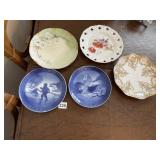ROYAL COPENHAGEN CHRISTMAS PLATES (2), ASSORTED