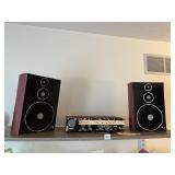 DECORATIVE AUDIO EQUIPMENT PROPS, PAINTED FAUX