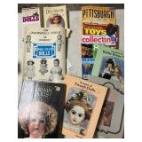 ASSORTED DOLL COLLECTING BOOKS, MARSHALL FIELD