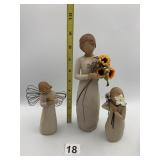 WILLOW TREE FIGURINES, ANGEL OF HEALING,
