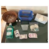 ASSORTED HOUSEHOLD GOODS W/ TOPCARE MOUTHWASH,