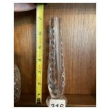 WATERFORD CRYSTAL BUD VASE, CUT CRYSTAL, SLENDER