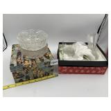 CUT GLASS BOWLS, CUT GLASS TUMBLER, CUT GLASS