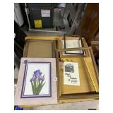 BOBBIE MOOSE LIMITED EDITION PRINT, PURPLE IRIS,