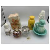 AVON OVERTURES FRAGRANCE TALC NIB, AVON PERFUME