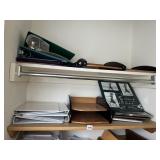 ASSORTED OFFICE AND HOME DECOR, INCL. GLASS PHOTO