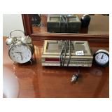 SHARP TWIN-BELL ALARM CLOCK, SONIC AM/FM CLOCK