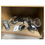 RADIOSHACK CORDLESS PHONE W/ BASE, ASSORTED