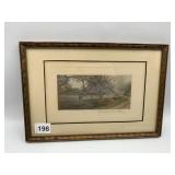 WALLACE NUTTING HAND-COLORED PHOTOGRAPH,